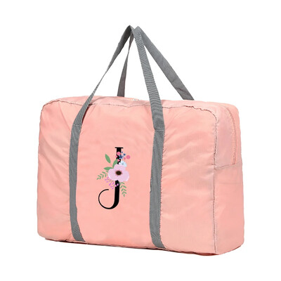 Genți de voiaj Genți de mână unisex Genți de sortare a bagajelor 2024 Geantă de mână cu flori și model negru Geanta de mare capacitate Organizator de bagaje