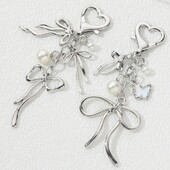 Y2K Pretty Butterfly Bow Knot Pērļu Emalja Atslēgu piekariņš Lidojošs Kukaiņu atslēgu gredzens Sievietēm Meitenēm Roku darbs Rotaslietas Laba Dāvana