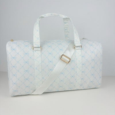 New Fashion Bow Nylon Geantă de voiaj impermeabilă Geantă de depozitare de călătorie Geantă de umăr portabilă de mare capacitate Geantă de cruce