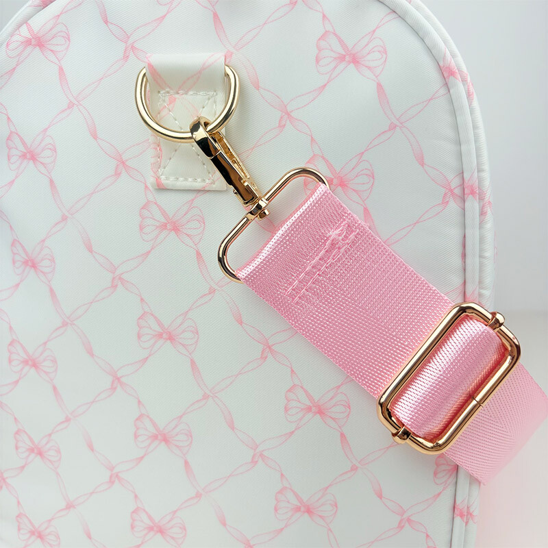 New Fashion Bow Nylon Geantă de voiaj impermeabilă Geantă de depozitare de călătorie Geantă de umăr portabilă de mare capacitate Geantă de cruce