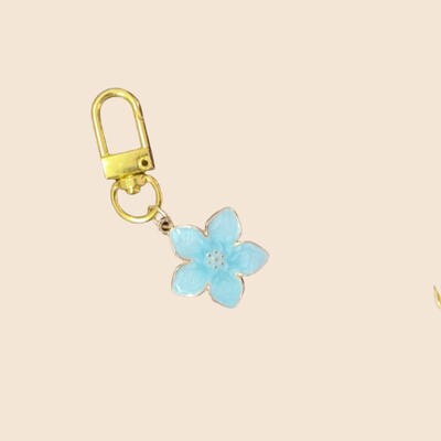 Breloc cu flori de pere albe Accesorii drăguțe Breloc cupluri asortate Breloc pandantiv Articole cu ridicata pentru boutique