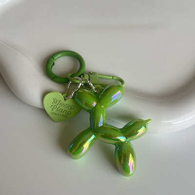 Slatki akrilni crtani balon pas privjesci za ključeve za žene Y2K torba privjesak par auto privjesci za ključeve nakit poklon ukrasi dodaci