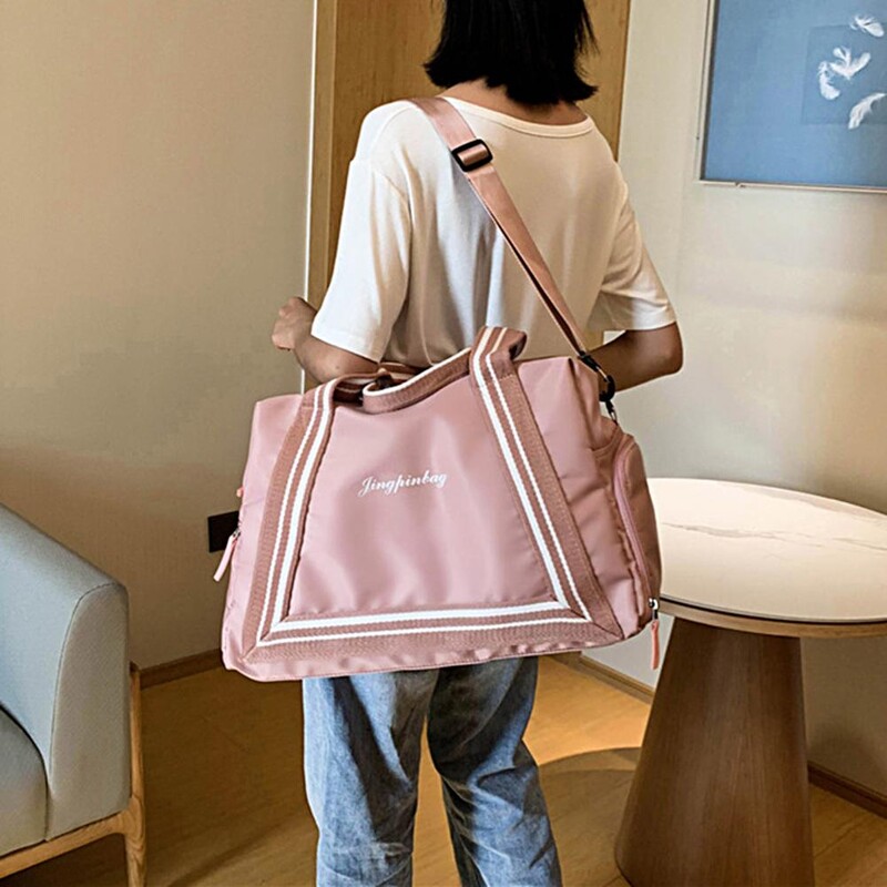 Sklopiva korisna neovisna torbica za skladištenje cipela Oxford platnena torba za teretanu na jedno rame za dom