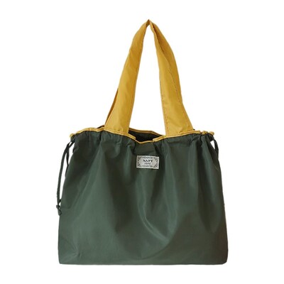 Ekološka modna torba za kupnju u supermarketu s uzicom Sklopiva torba za kupnju Vodootporna putna torba za kupovinu za višekratnu upotrebu