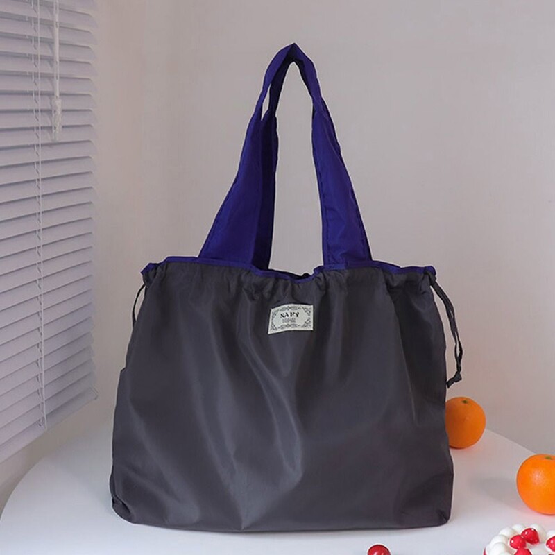 Ekološka modna torba za kupnju u supermarketu s uzicom Sklopiva torba za kupnju Vodootporna putna torba za kupovinu za višekratnu upotrebu