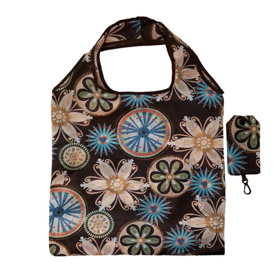 Modele de plante cu animale florale de modă Genți de cumpărături reutilizabile Geantă de cumpărături pliabilă de călătorie Genți portabile de umăr Geantă de mână pentru depozitare