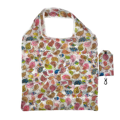 Modele de plante cu animale florale de modă Genți de cumpărături reutilizabile Geantă de cumpărături pliabilă de călătorie Genți portabile de umăr Geantă de mână pentru depozitare