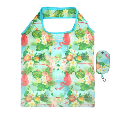 Modele de plante cu animale florale de modă Genți de cumpărături reutilizabile Geantă de cumpărături pliabilă de călătorie Genți portabile de umăr Geantă de mână pentru depozitare