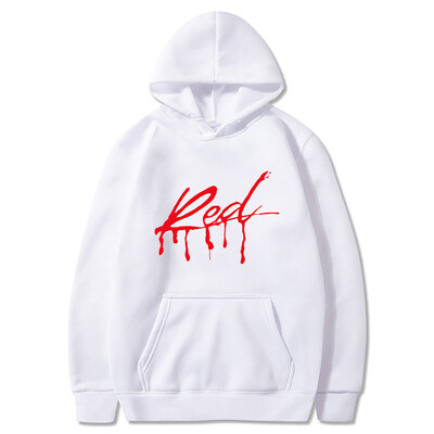 Playboi Carti Music Album Whole Lotta Red Print Hoodie anii 90 Vintage Rapper Hip Hop Hanorac cu glugă Casual Pulover Unisex