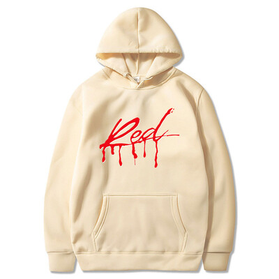 Playboi Carti Music Album Whole Lotta Red Print Hoodie anii 90 Vintage Rapper Hip Hop Hanorac cu glugă Casual Pulover Unisex