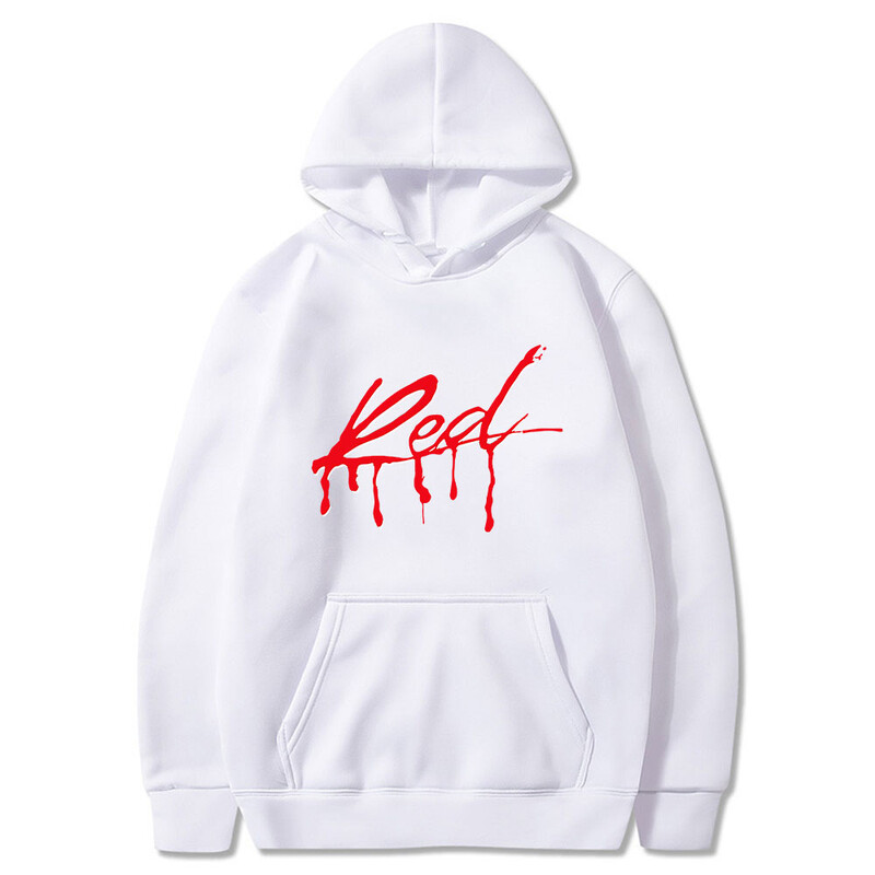Playboi Carti Music Album Whole Lotta Red Print Hoodie anii 90 Vintage Rapper Hip Hop Hanorac cu glugă Casual Pulover Unisex