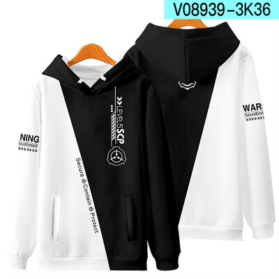 Scp Foundation Design Hanorac Hanorac Imprimare 3D Jachetă cu mânecă lungă Jachetă Toamnă Iarnă Harajuku Hanorac Bărbați Femei Hanorace