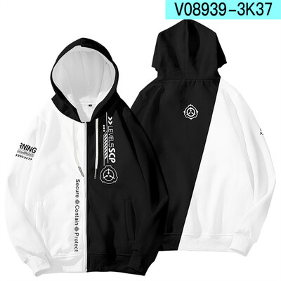 Scp Foundation Design Hanorac Hanorac Imprimare 3D Jachetă cu mânecă lungă Jachetă Toamnă Iarnă Harajuku Hanorac Bărbați Femei Hanorace