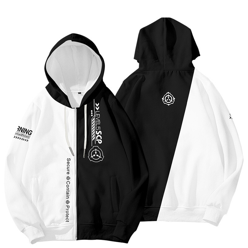 Scp Foundation Design Hanorac Hanorac Imprimare 3D Jachetă cu mânecă lungă Jachetă Toamnă Iarnă Harajuku Hanorac Bărbați Femei Hanorace