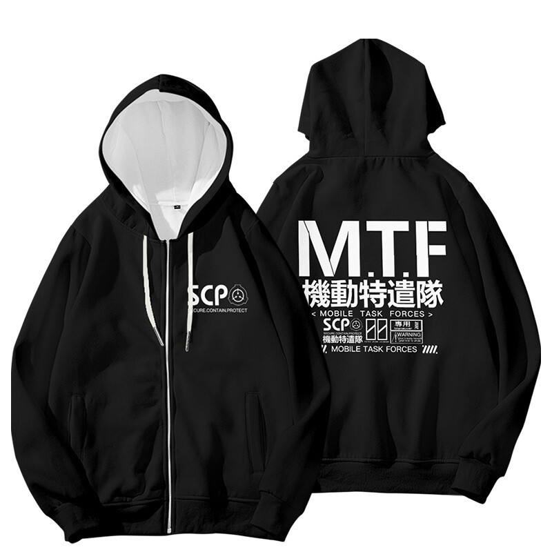 Scp Foundation Design Hanorac Hanorac Imprimare 3D Jachetă cu mânecă lungă Jachetă Toamnă Iarnă Harajuku Hanorac Bărbați Femei Hanorace