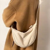 Geantă ocazională din nailon pentru piept Hobo, pentru femei, 2023, cu curea cu jumătate de lună, genți de umăr, geantă de cumpărături