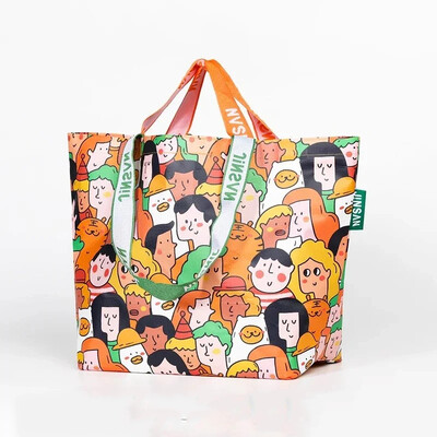 Kreativni poklon, ručna torba za kupnju, plastična tkana torba velikog kapaciteta, vodootporna torba za pohranu na rame