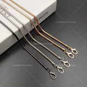 120 cm Șarpe de înlocuire curea de lanț Închizătoare de legătură metalică Lanț de poșetă Mâner de geantă Umăr încrucișat Genți de mână Lanț