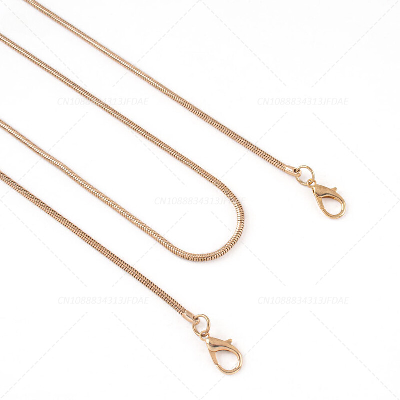 120 cm Șarpe de înlocuire curea de lanț Închizătoare de legătură metalică Lanț de poșetă Mâner de geantă Umăr încrucișat Genți de mână Lanț