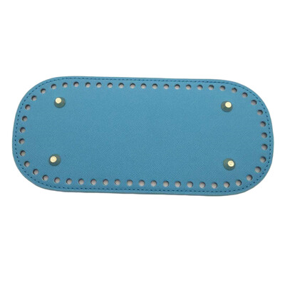 Ovalno/okruglo dugo dno za pletenu torbu Dodaci za torbu od pu kože Ručno izrađeno dno Jednobojna Diy heklana torba Dodaci