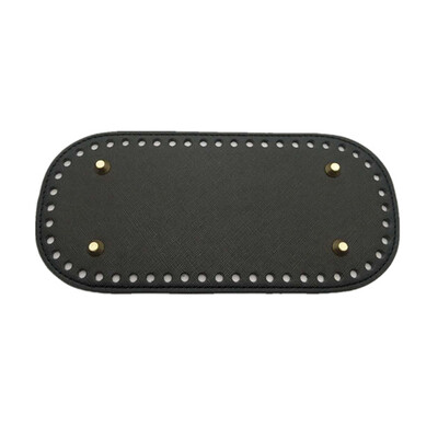 Ovalno/okruglo dugo dno za pletenu torbu Dodaci za torbu od pu kože Ručno izrađeno dno Jednobojna Diy heklana torba Dodaci