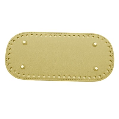 Ovalno/okruglo dugo dno za pletenu torbu Dodaci za torbu od pu kože Ručno izrađeno dno Jednobojna Diy heklana torba Dodaci