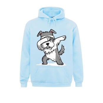 Summer Schnauzer Cute Dabbing Hoodie Funny Dab Dance GifHoodie Φούτερ για άντρες σχεδιαστές Μακρυμάνικα φούτερ Κουκούλες