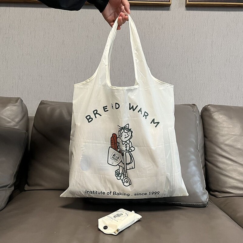 Nova sklopiva torba za kupnju Oxford tkanina Torba na rame velikog kapaciteta Torba za višekratnu upotrebu