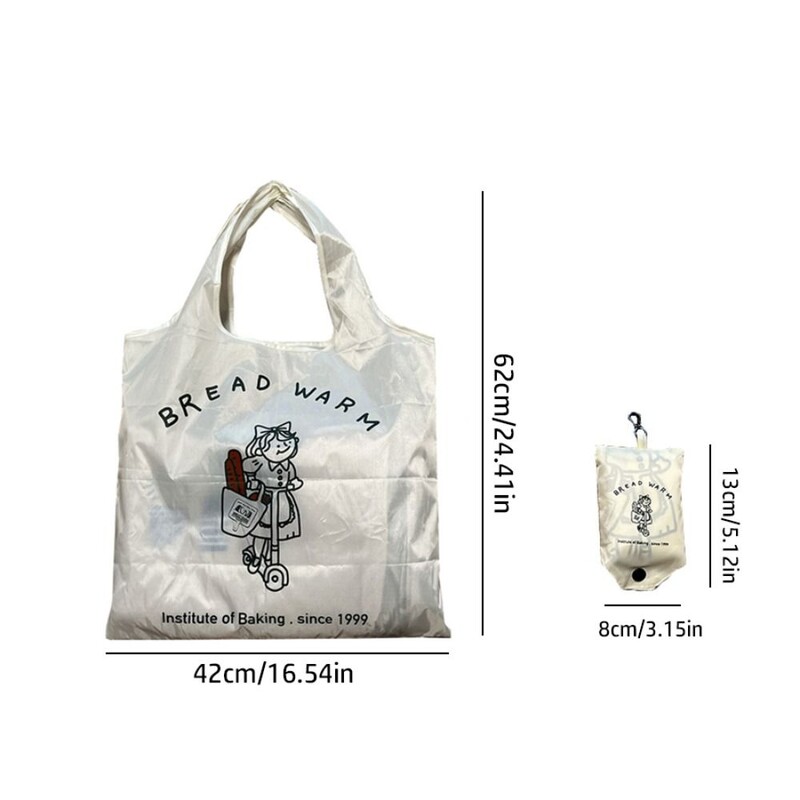 Nova sklopiva torba za kupnju Oxford tkanina Torba na rame velikog kapaciteta Torba za višekratnu upotrebu