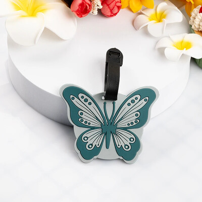 Etichetă pentru bagaje Fluture Etichetă drăguță pentru bagaje Valisă Identificați Suportul pentru adresa Bagaj Imbarcare Etichete portabile pentru geanta Accesorii de călătorie