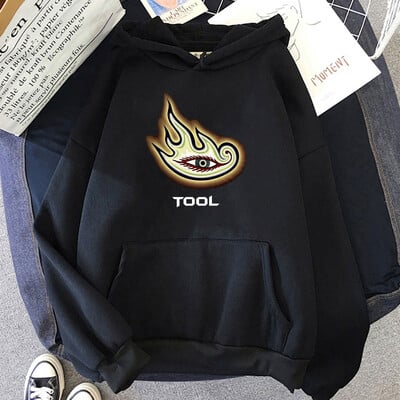 „Rock Band Tool“ gobtuvai su gobtuvu Žieminiai Vyrai Moteriški megztiniai ilgomis rankovėmis su gobtuvu, megztinis Grafinis drabužis Sunkus Mental Print Hoodie