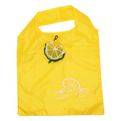 Augļu formas atkārtoti lietojama iepirkumu soma Videi draudzīga aukliņa salokāma auduma liela ietilpība pārtikas preču soma rokassomiņa