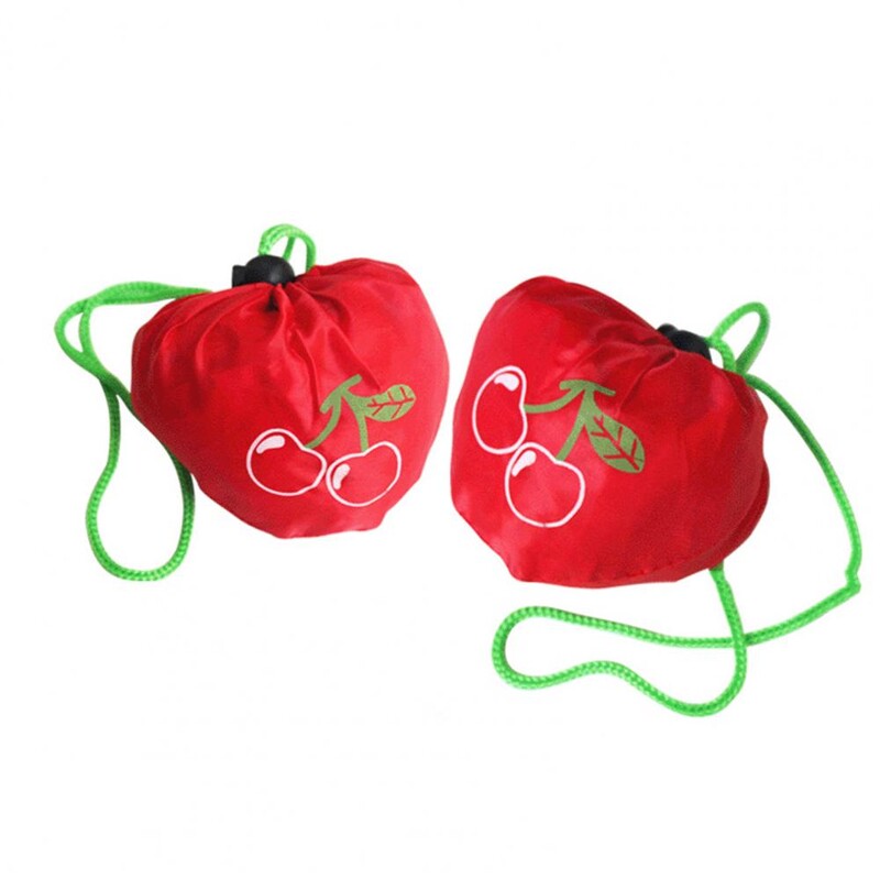 Augļu formas atkārtoti lietojama iepirkumu soma Videi draudzīga aukliņa salokāma auduma liela ietilpība pārtikas preču soma rokassomiņa