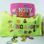 AZ Prosop Broderie Patch-uri Litere englezești Patch-uri pentru haine Lipți pe patch-uri DIY Nume Desene Animat Fructe Autocolant pentru Genți Pălării