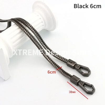 Lanț de oase de șarpe de 40/100/120 cm, auriu/argintiu/negru, curea de schimb pentru geantă, curea de umăr din metal, accesoriu pentru geantă.