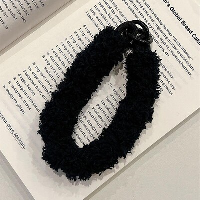 Geantă Curea pentru încheietură pentru telefon mobil Snur de pluș Curea pentru încheietură Curea pentru păpușă Snur moale Pandantiv moale Snur de pluș de culoare solidă Accesorii pentru geantă