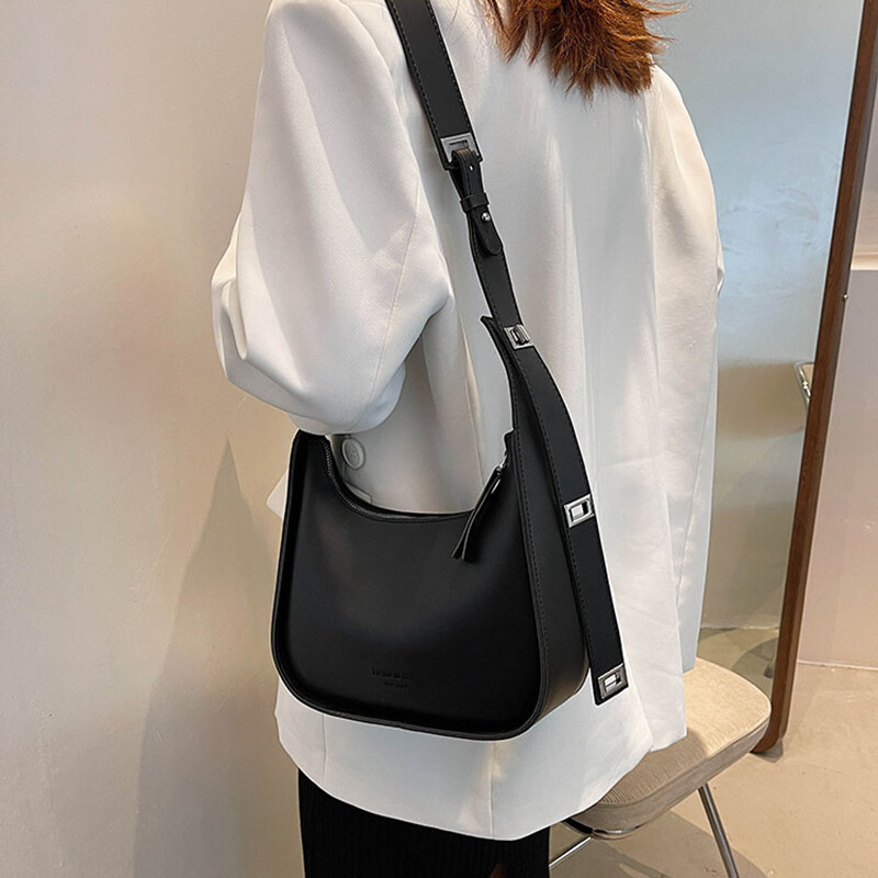 Găluște din piele PU Genți crossbody pentru femei Genți de umăr la modă la subrat Genți de mână mici și geantă pentru femei de călătorie.