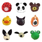 Genți de cumpărături cu imprimeu animal Genți de umăr portabile reutilizabile drăguțe Genți de tote pliabile cu desene animate