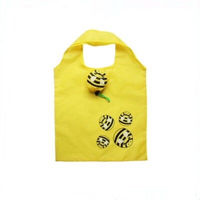 Genți de cumpărături cu imprimeu animal Genți de umăr portabile reutilizabile drăguțe Genți de tote pliabile cu desene animate