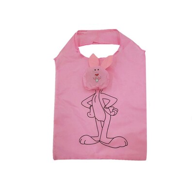 Genți de cumpărături cu imprimeu animal Genți de umăr portabile reutilizabile drăguțe Genți de tote pliabile cu desene animate