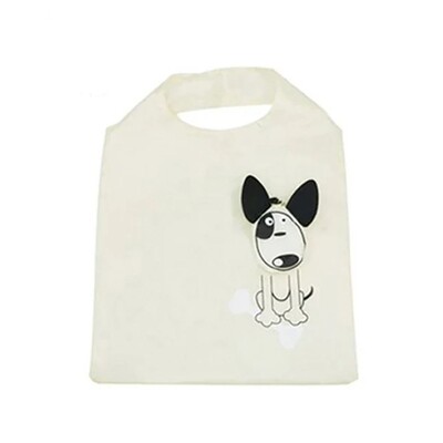 Genți de cumpărături cu imprimeu animal Genți de umăr portabile reutilizabile drăguțe Genți de tote pliabile cu desene animate