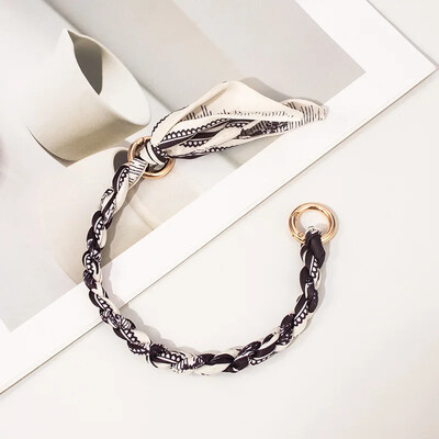 Soma ķēde metāla sakausējuma zīda šalles soma ķēde noņemama loka šalle metāla ķēdes somas Jostu siksnas somas