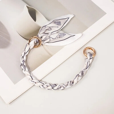 Soma ķēde metāla sakausējuma zīda šalles soma ķēde noņemama loka šalle metāla ķēdes somas Jostu siksnas somas