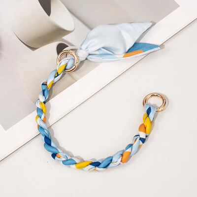 Soma ķēde metāla sakausējuma zīda šalles soma ķēde noņemama loka šalle metāla ķēdes somas Jostu siksnas somas