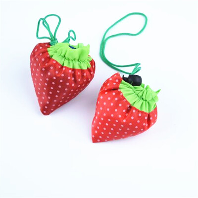 Novitet oblika voća Višekratne torbe za kupnju namirnica Sklopiva torbica za pohranu Prikladne torbe za kupovinu namirnica za putovanja