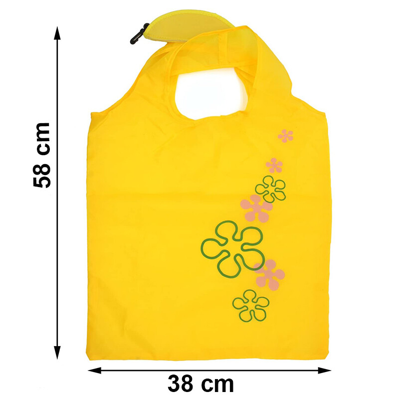 Novitet oblika voća Višekratne torbe za kupnju namirnica Sklopiva torbica za pohranu Prikladne torbe za kupovinu namirnica za putovanja