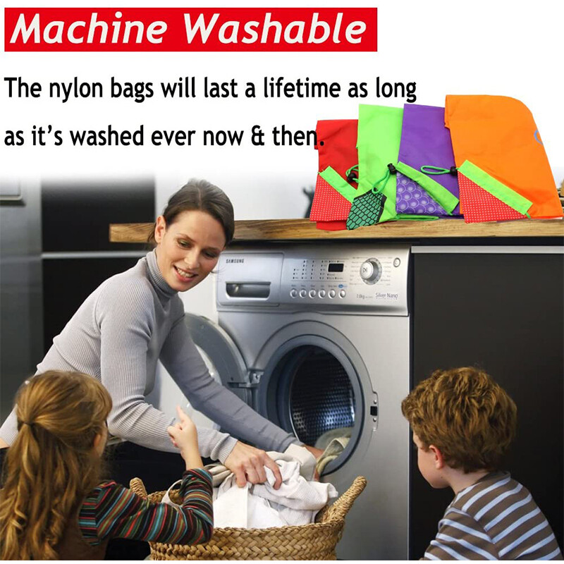 Novitet oblika voća Višekratne torbe za kupnju namirnica Sklopiva torbica za pohranu Prikladne torbe za kupovinu namirnica za putovanja