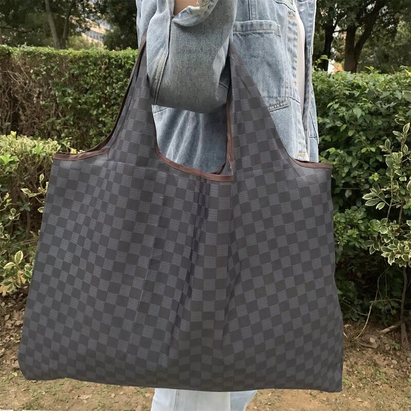 Geantă mare de cumpărături pliabilă, ecologică