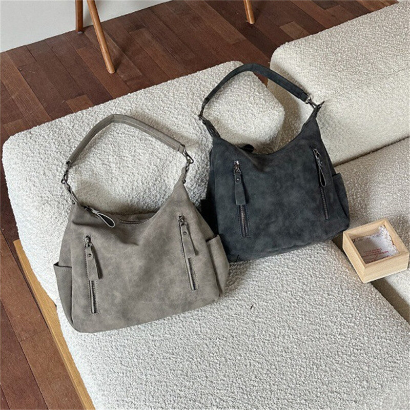 Geantă crossbody pentru femei, de designer de lux, cu cruce oblică, cu o singură geantă de umăr, genți de mână de mare capacitate, retro, mată, din piele PU.