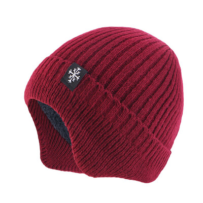 Vanjska zimska pletena kapa Muškarci Žene Plišana topla kapa za uši Štitnici za uši Elegantne mekane ležerne skijaške kape Biciklističke kape za zaštitu ušiju